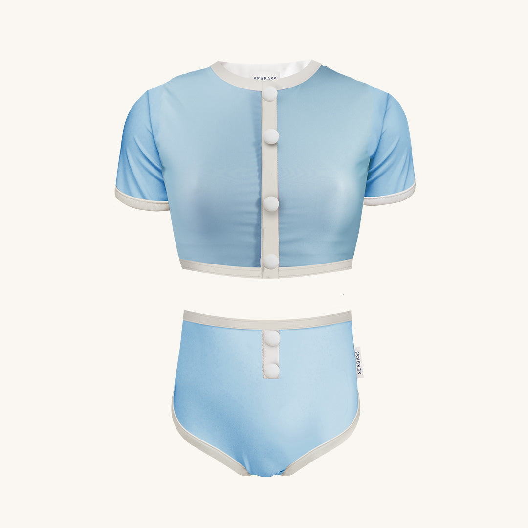 Women UV Two-piece Swimsuit Coco Forte dei Marmi - blue