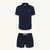 UV Swim Set - Short and Polo Navy