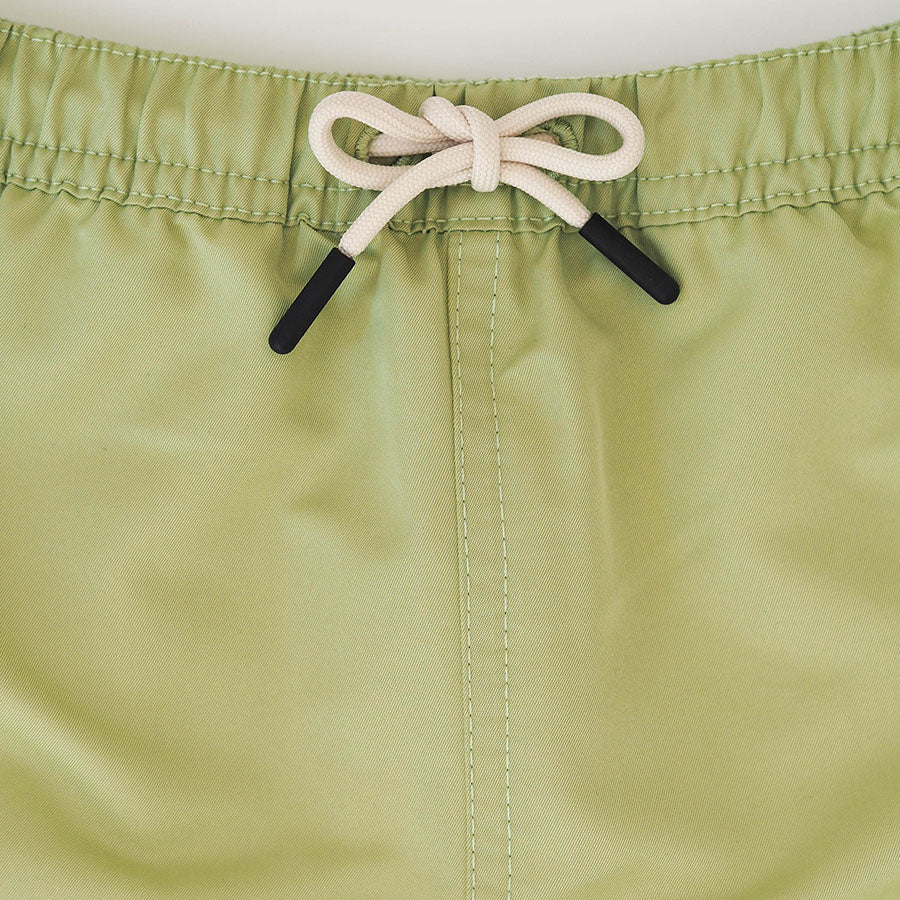 Men UV Swim Short Pistachio Green - solid