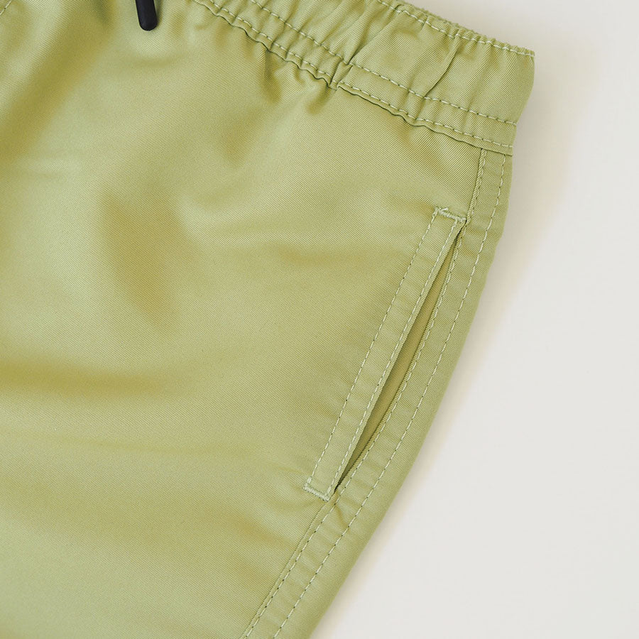 Men UV Swim Short Pistachio Green - solid