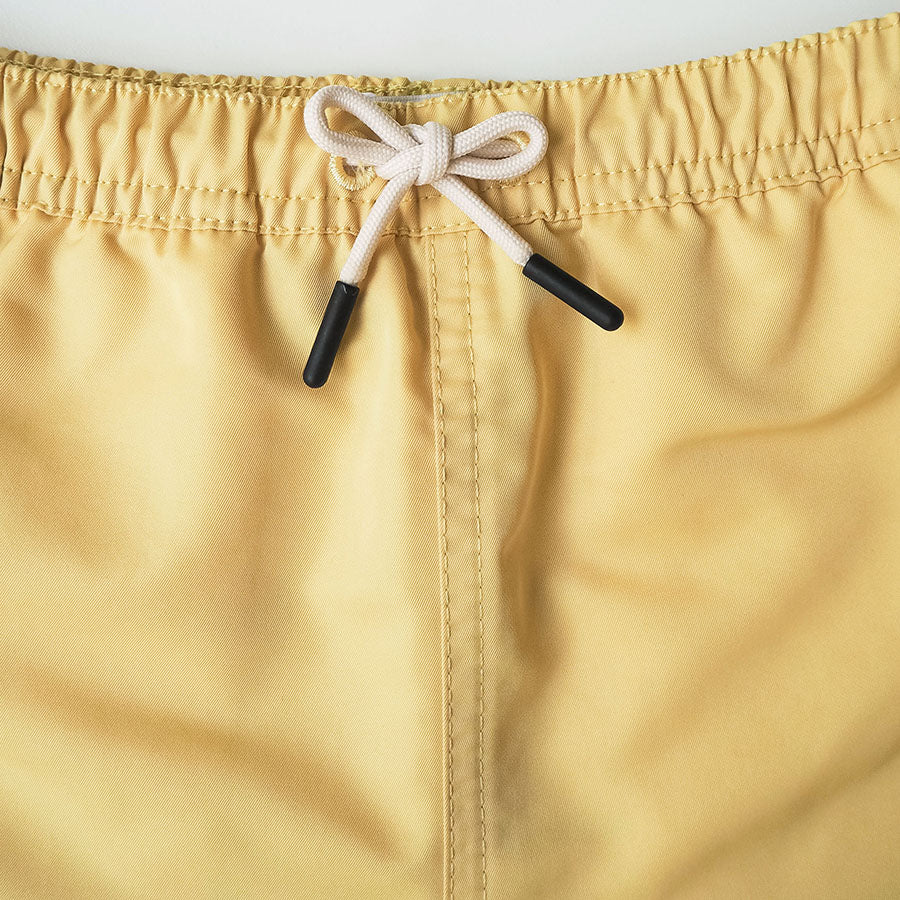 Men UV Swim Short Lemon Yellow - solid