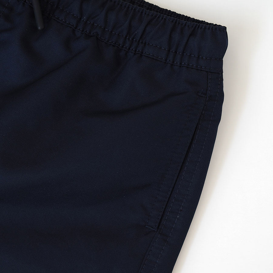 Men UV Swim Short Navy Blue - solid