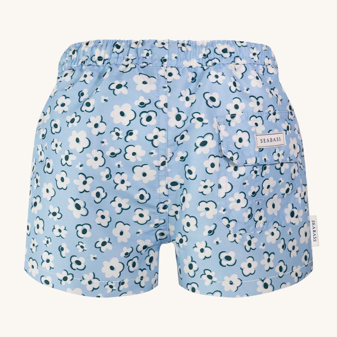 UV Swim Short Palma + UV Polo Shirt Clearwater Blue