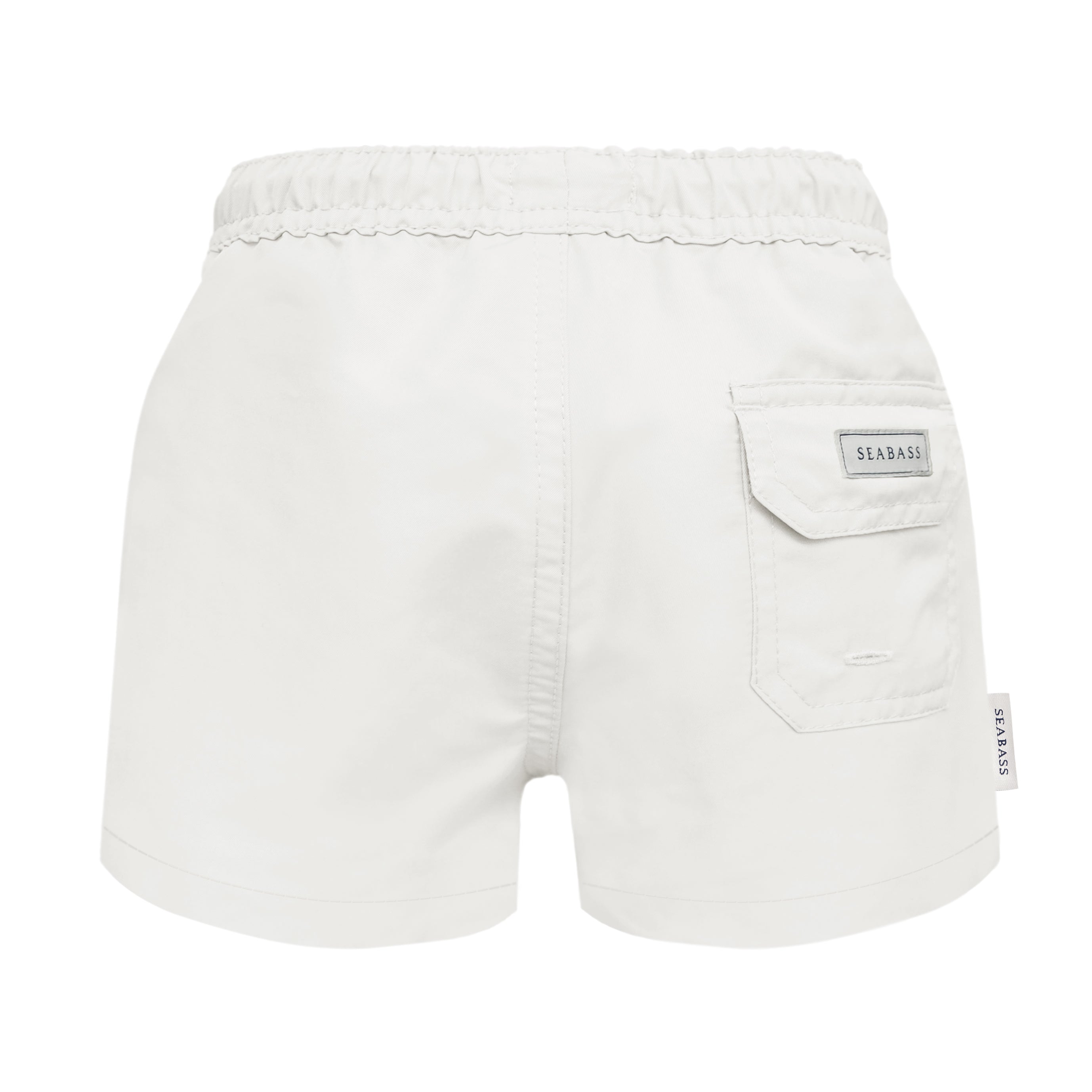 Baby Boy UV Swim Short Pearl White - solid