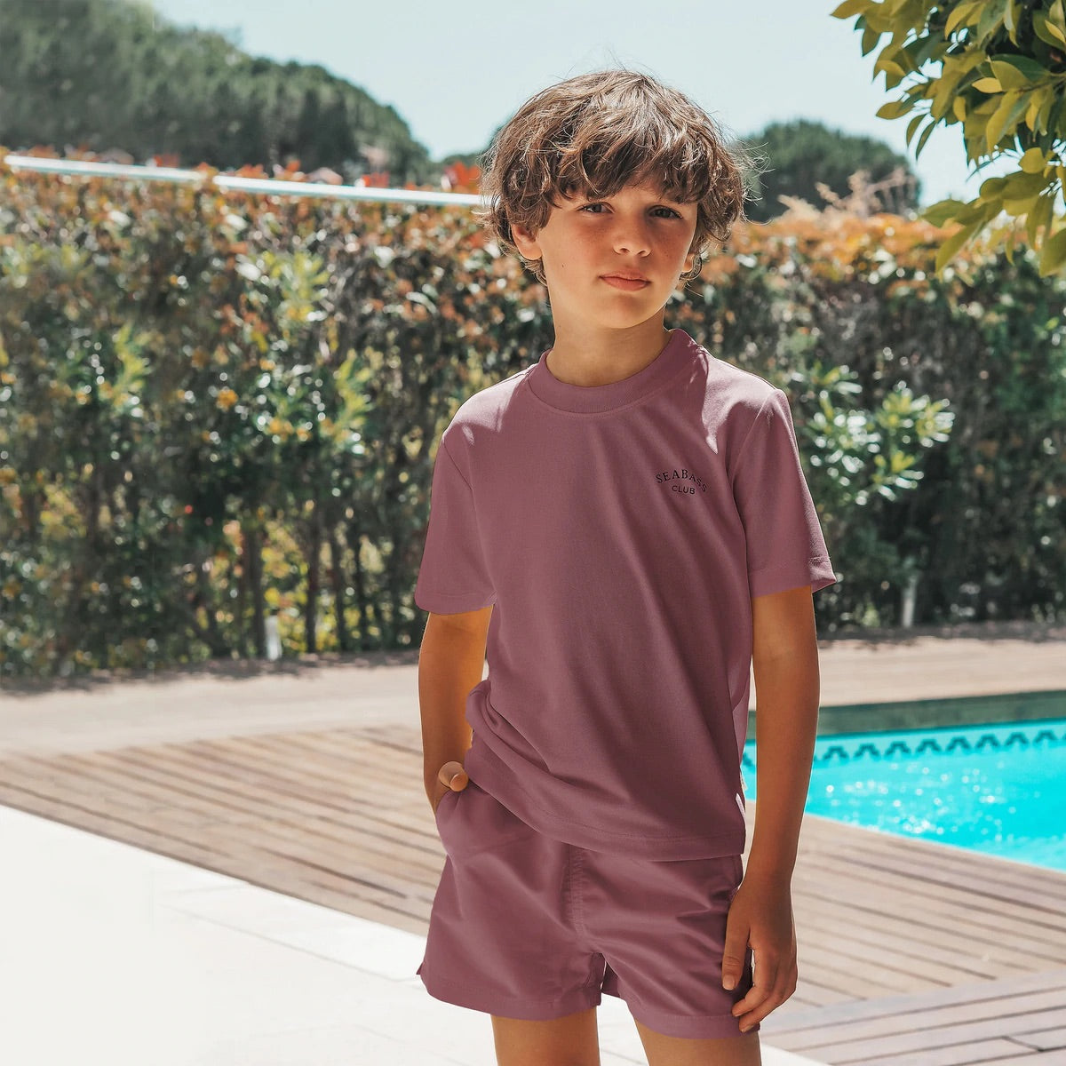 Swim Short Soft Cassis